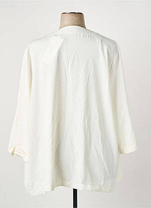 Veste casual coupe droite blanc GRIFFON femme