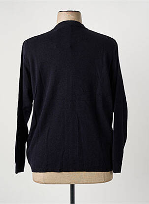 Gilet manches longues coupe cintrée noir I.ODENA femme