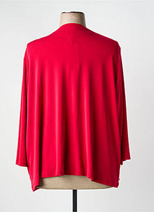 Veste casual coupe droite rose GUY DUBOUIS femme