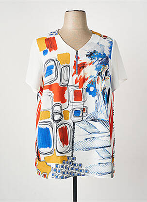 Top blanc GUY DUBOUIS femme