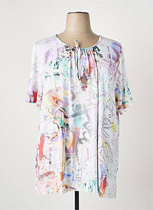 T-shirt blanc GRIFFON femme