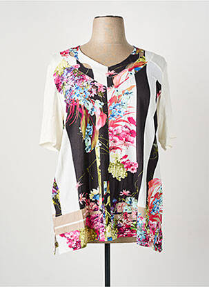 T-shirt blanc GUY DUBOUIS femme