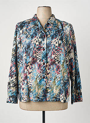 Veste casual bleu GUY DUBOUIS femme