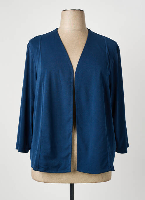 Veste casual coupe droite bleu GREGORY PAT femme