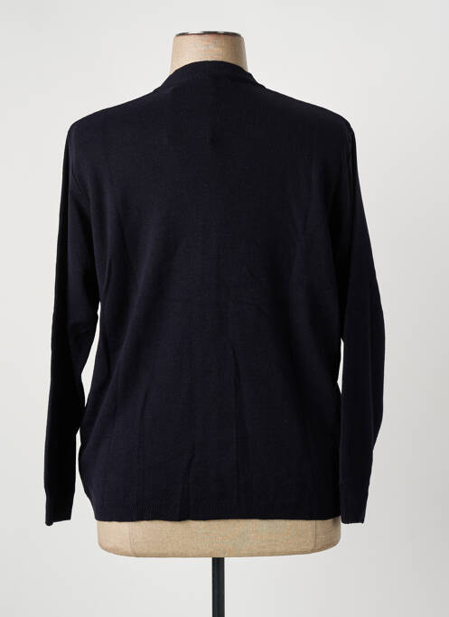 Gilet manches longues coupe cintrée noir I.ODENA femme