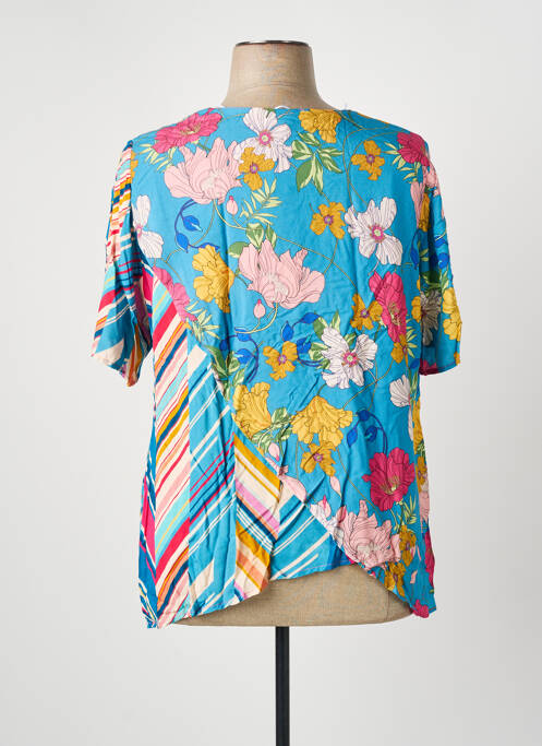 Top manches courtes manches courtes bleu MERI & ESCA femme