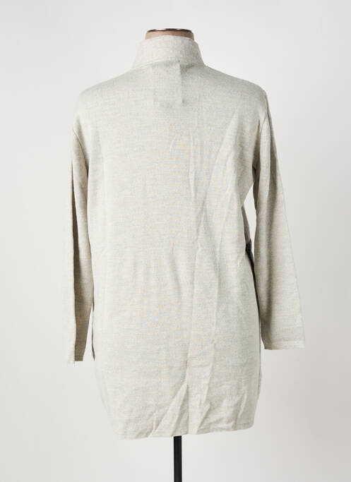 Gilet manches longues gris I.ODENA femme