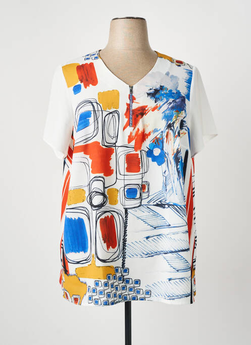 Top blanc GUY DUBOUIS femme