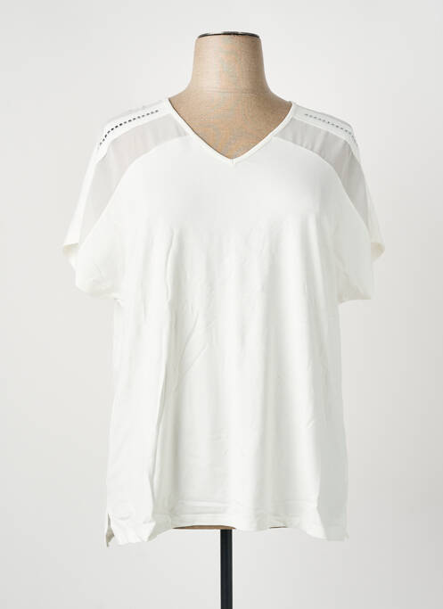 T-shirt blanc GUY DUBOUIS femme