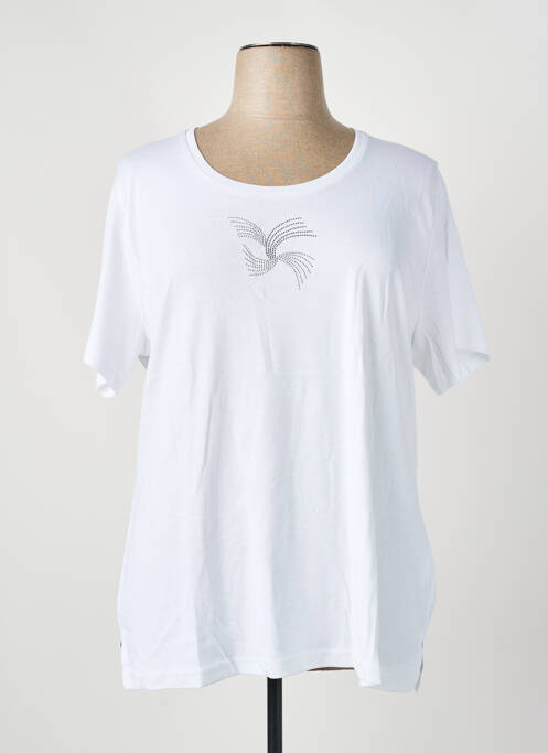 T-shirt blanc GUY DUBOUIS femme