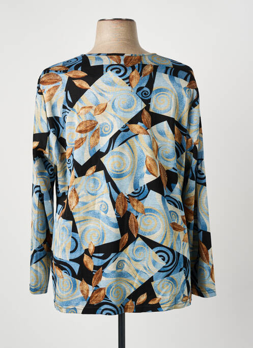 T-shirt bleu GUY DUBOUIS femme