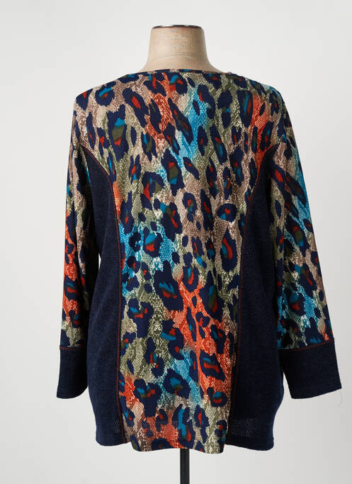 T-shirt bleu GUY DUBOUIS femme