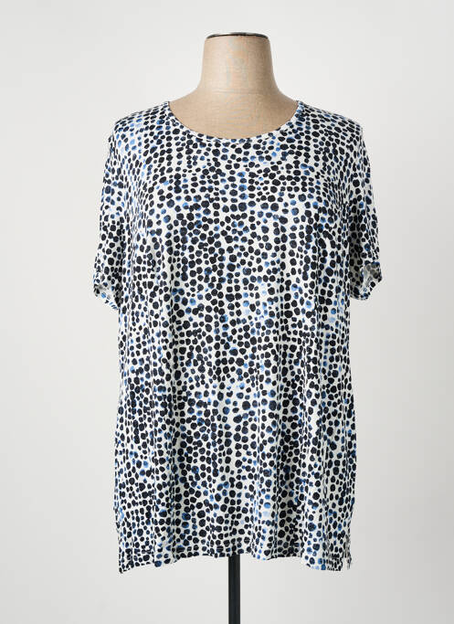 T-shirt bleu GUY DUBOUIS femme