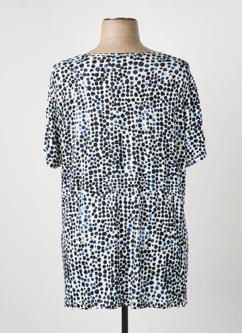 T-shirt bleu GUY DUBOUIS femme