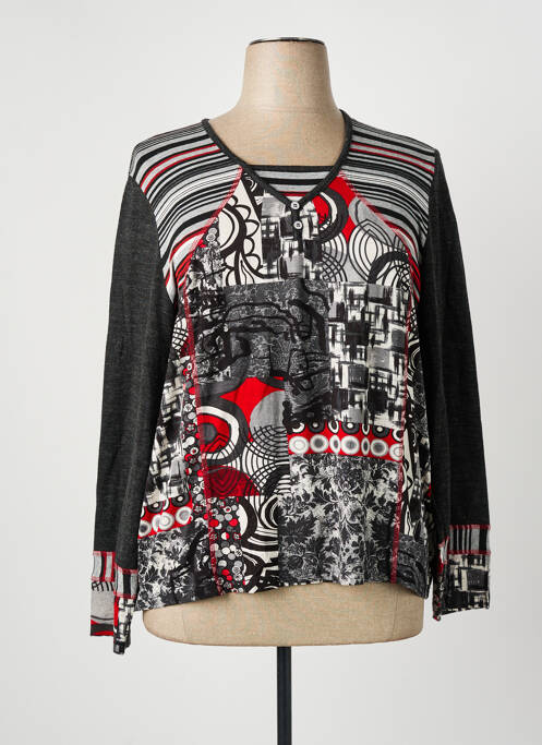 T-shirt gris GUY DUBOUIS femme