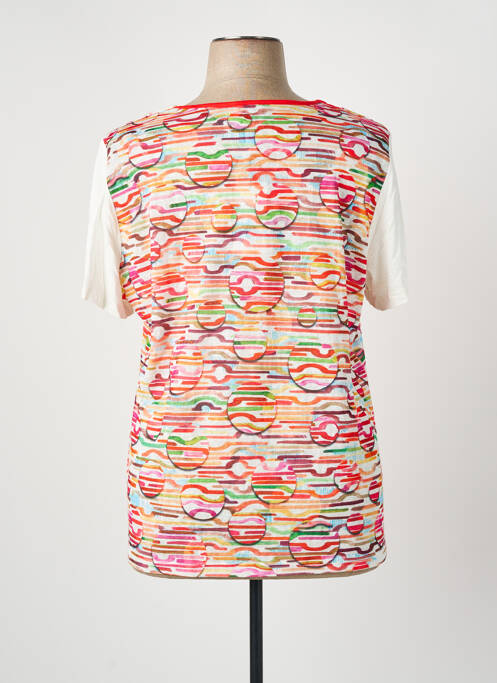 T-shirt rouge GUY DUBOUIS femme