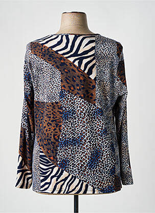 Pull coupe cintrée manches longues gris GUY DUBOUIS femme
