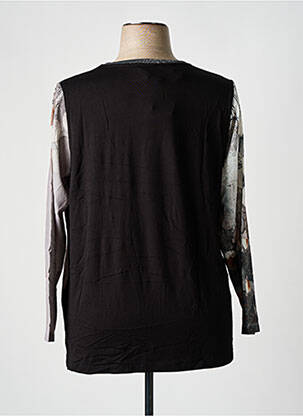 Pull coupe cintrée manches longues gris GUY DUBOUIS femme