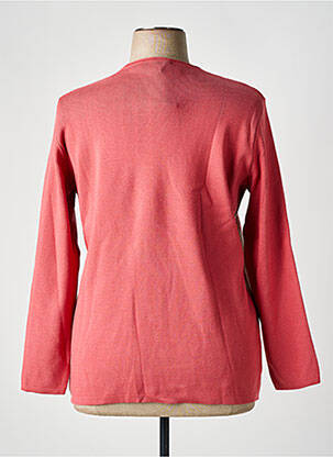 Pull coupe cintrée manches longues rose I.ODENA femme