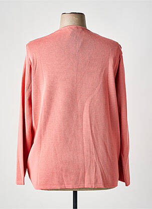Pull coupe cintrée manches longues rose I.ODENA femme