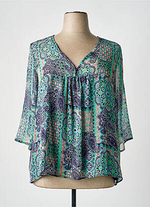 Blouse bleu GRIFFON femme