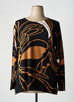 Pull noir GUY DUBOUIS femme