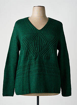 Pull vert GRIFFON femme
