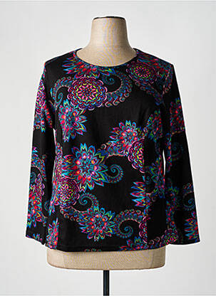 T-shirt noir GUY DUBOUIS femme