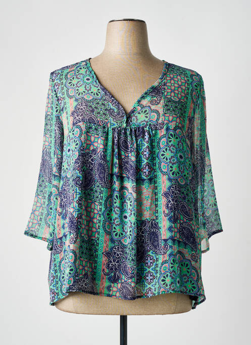 Blouse bleu GRIFFON femme