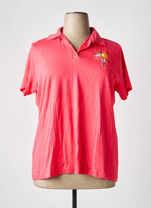 Polo rose I.ODENA femme