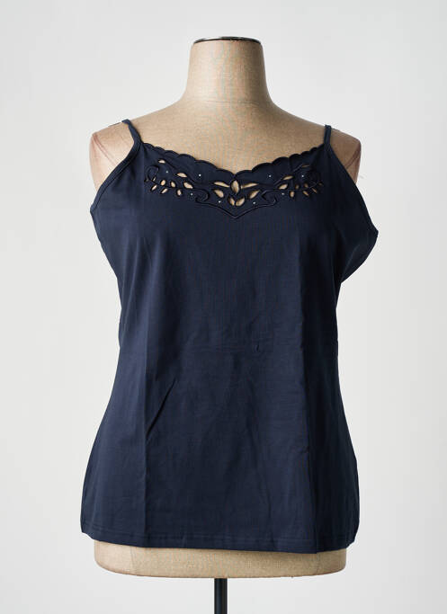 Top bleu GUY DUBOUIS femme