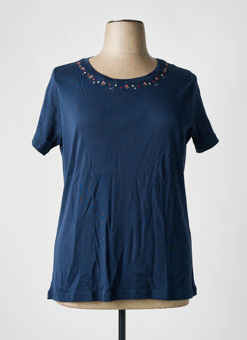 T-shirt bleu I.ODENA femme