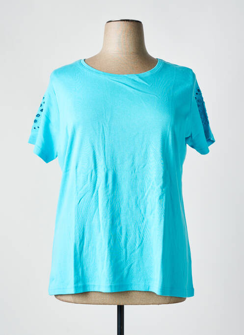 T-shirt bleu I.ODENA femme