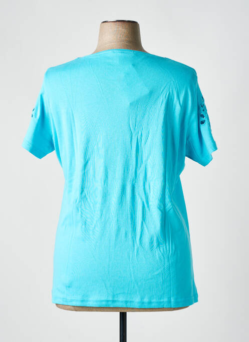 T-shirt bleu I.ODENA femme