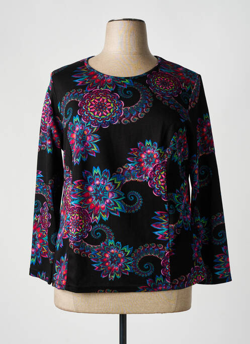 T-shirt noir GUY DUBOUIS femme