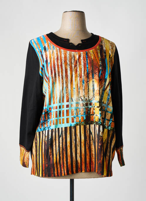 T-shirt noir GUY DUBOUIS femme