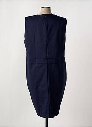 Robe mi-longue sans manche sans manche bleu GRIFFON femme