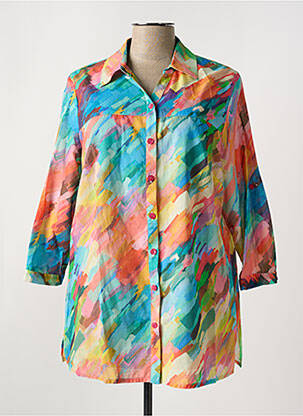 Chemisier orange GUY DUBOUIS femme