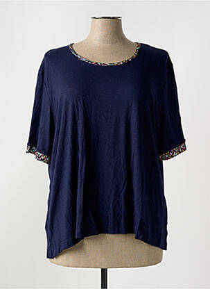 T-shirt bleu GRIFFON femme