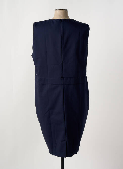 Robe mi-longue sans manche sans manche bleu GRIFFON femme