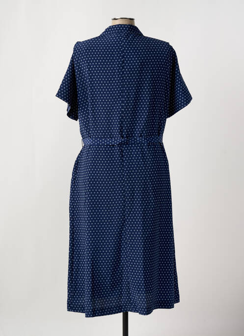 Robe mi-longue bleu GRIFFON femme