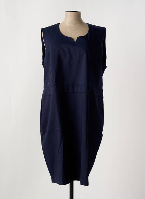 Robe mi-longue bleu GRIFFON femme