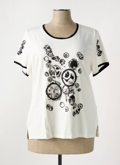 T-shirt beige GUY DUBOUIS femme