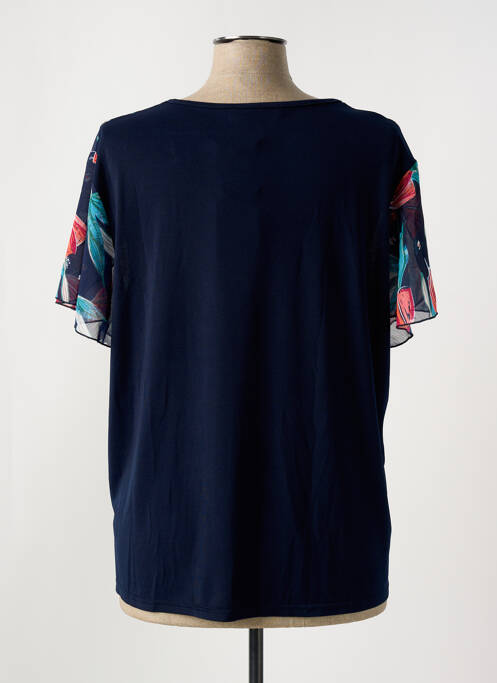 T-shirt bleu GRIFFON femme