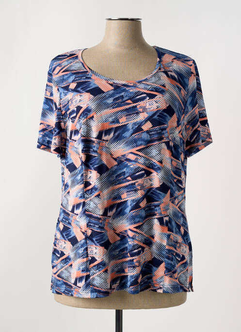 T-shirt bleu GUY DUBOUIS femme