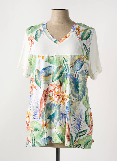 T-shirt vert GUY DUBOUIS femme