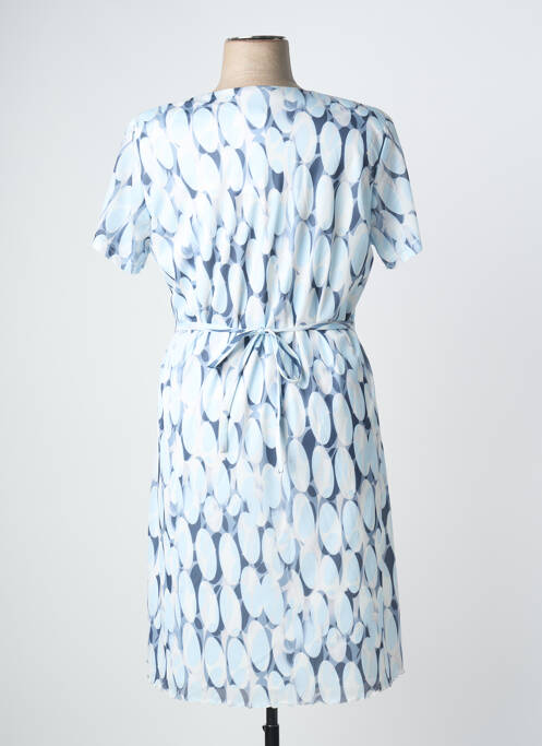 Robe mi-longue bleu GRIFFON femme