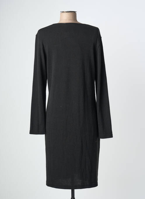 Robe mi-longue noir GRIFFON femme