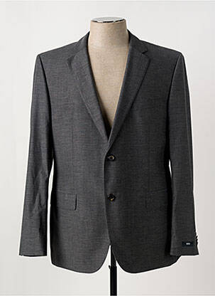 Blazer finition intérieure doublée gris HUGO BOSS homme