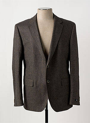 Blazer finition intérieure doublée marron HUGO BOSS homme